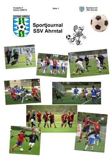 Sportjournal SSV Ahrntal