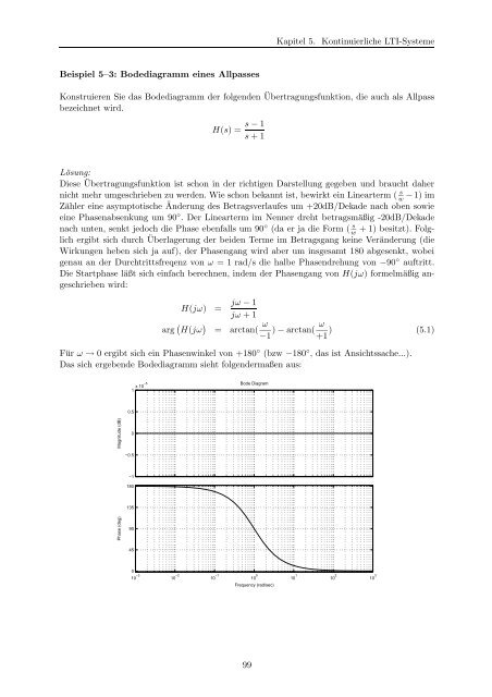 Bode-Diagramme (mit LÃ¶sung)