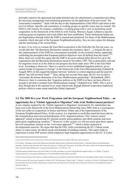 Labour market performance and migration flows - European ...