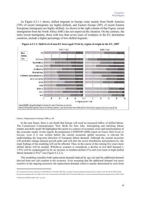 Labour market performance and migration flows - European ...