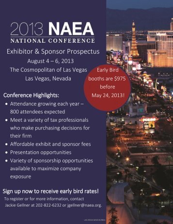 Exhibitor & Sponsor Prospectus - National Association of Enrolled ...