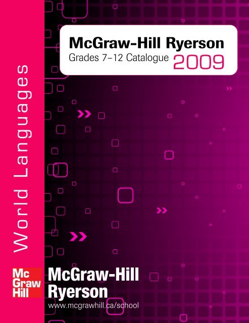 World Languages - McGraw-Hill Ryerson