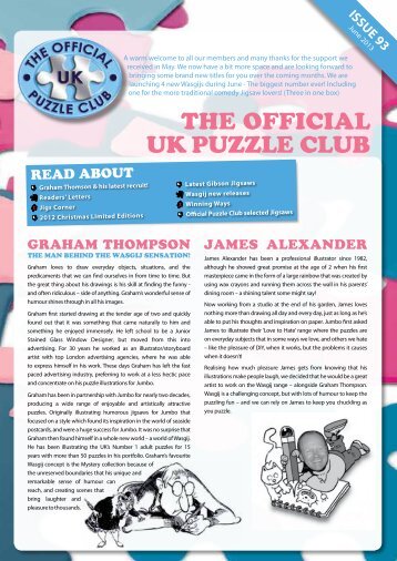 THE OFFICIAL UK PUZZLE CLUB - Jigsaw Puzzles