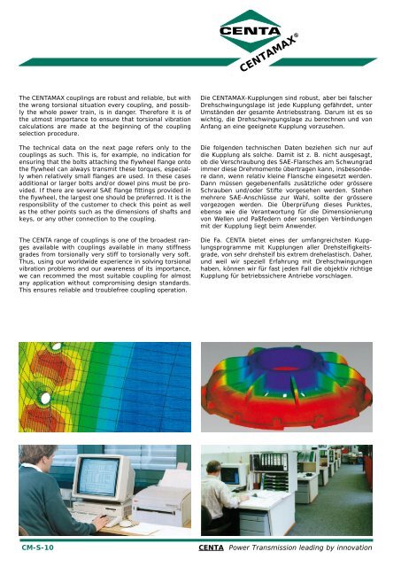 centamax - CENTA Power Transmission - Sweden