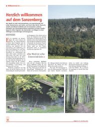 Herzlich willkommen auf dem Sanzenberg