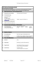 Sicherheitsdatenblatt - SHOFU Dental GmbH