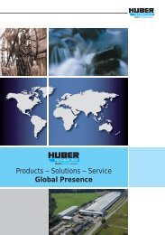 Company Profile Brochure - Hans Huber AG