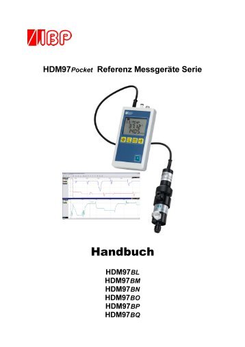 Handbuch - IBP Medical