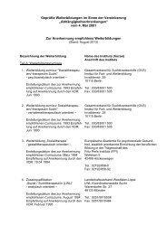 weiterbildung sucht liste 08-2013