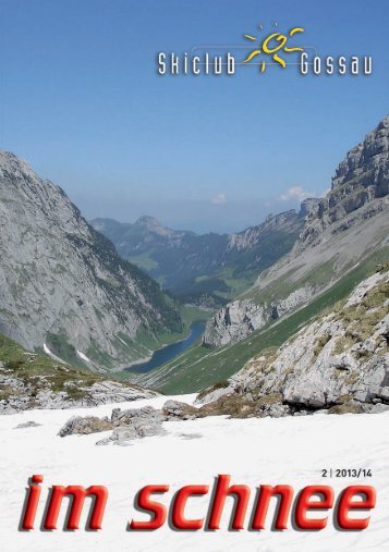 Ausgabe 2 vom 2013/14 - Skiclub Gossau