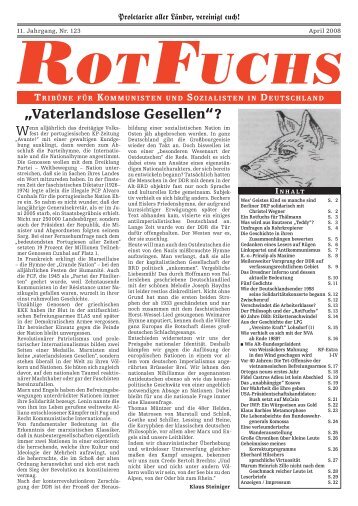 Leitartikel - RotFuchs