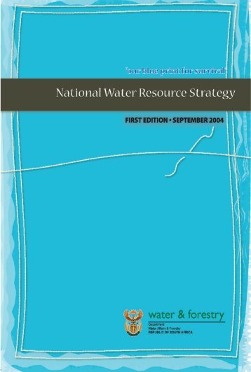 National Water Resource Strategy - Water Research Commission