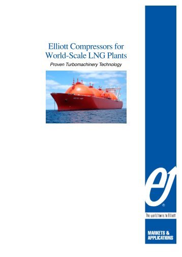 Elliott Compressors for World-Scale LNG Plants