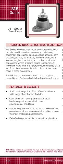 Korfund Elastomeric Isolator Catalog - Davidson Sales Co.