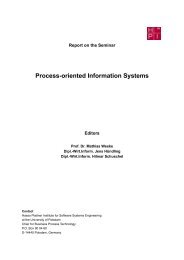 Process-oriented Information Systems - Business Process ...