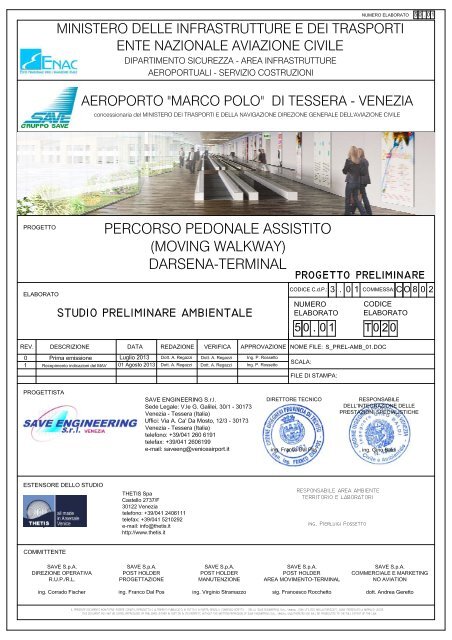 Untitled - Assessorato alle Politiche Ambientali - Provincia di Venezia