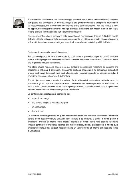 Untitled - Assessorato alle Politiche Ambientali - Provincia di Venezia