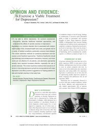 Is Exercise a Viable Treatment for Depression? - Revdesportiva.pt