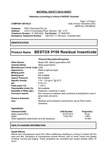 noble pest control bestox msds a noble pest control talon pellets noble pest control bestox msds a noble pest control talon pellets