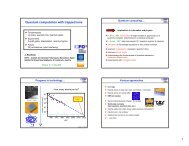 1 Quantum computation with trapped ions