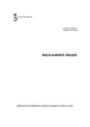 REGOLAMENTO EDILIZIO - Comune di Fiesole