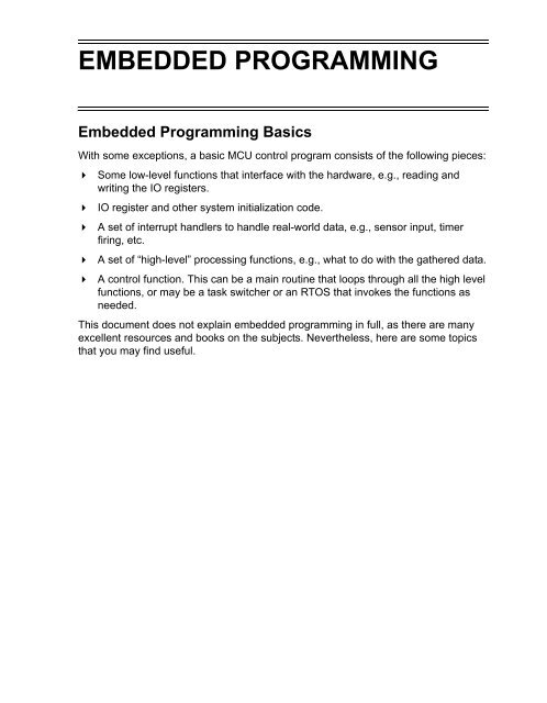 Imagecraft c compiler and development environment for the atmel avr