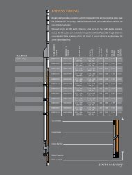 Bypass Tubing Data Sheet - Zenith Oilfield Technology Ltd