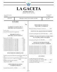 Gaceta - Diario Oficial de Nicaragua - # 206 de 24 Octubre ... - Mem