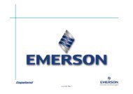 ÐÑÐµÐ·ÐµÐ½ÑÐ°ÑÐ¸Ñ ÐºÐ¾Ð¼Ð¿Ð°Ð½Ð¸Ð¸ Emerson Ð¸ Copeland Ð½Ð° ÐºÐ¾Ð½ÑÐµÑÐµÐ½ÑÐ¸Ð¸ 8 ...