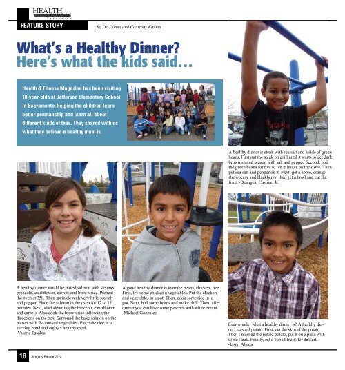 ON WHITE - Health & Fitness Magazine online!