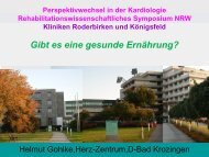 Gibt es eine gesunde ErnÃ¤hrung? - Klinik Roderbirken