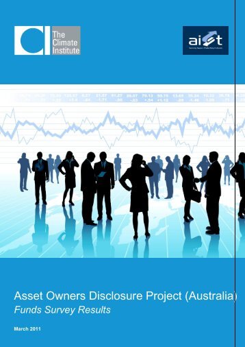 Asset Owners Disclosure Project (Australia) - Australian Institute of ...
