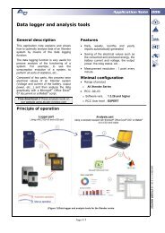 Data logger and analysis tools