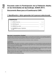 Cuestionario - Instituto Nacional de EstadÃ­stica