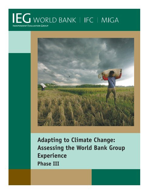 Adapting to Climate Change: Assessing the World Bank Group ...