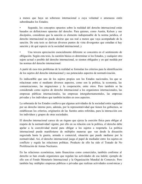 teoria de las relaciones internacionales - PÃ¡ginas Personales UNAM