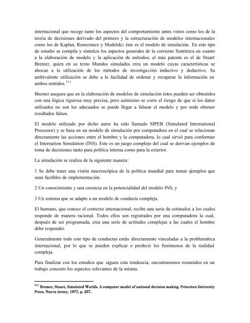 teoria de las relaciones internacionales - PÃ¡ginas Personales UNAM