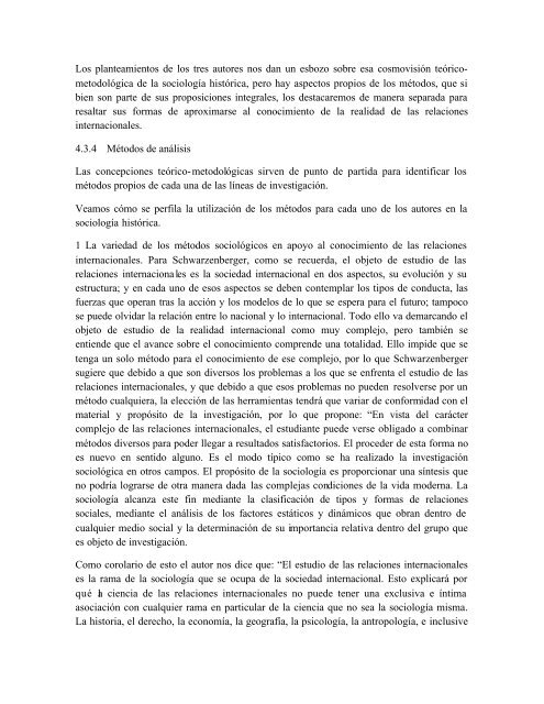 teoria de las relaciones internacionales - PÃ¡ginas Personales UNAM