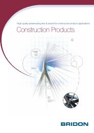 Construction Products - Bridon