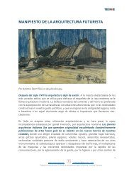 MANIFIESTO DE LA ARQUITECTURA FUTURISTA - Tecnne