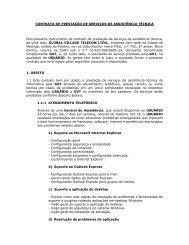 Contrato SOS Computador - GVT