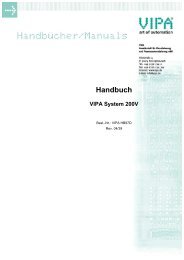 Handbuch VIPA System 200V