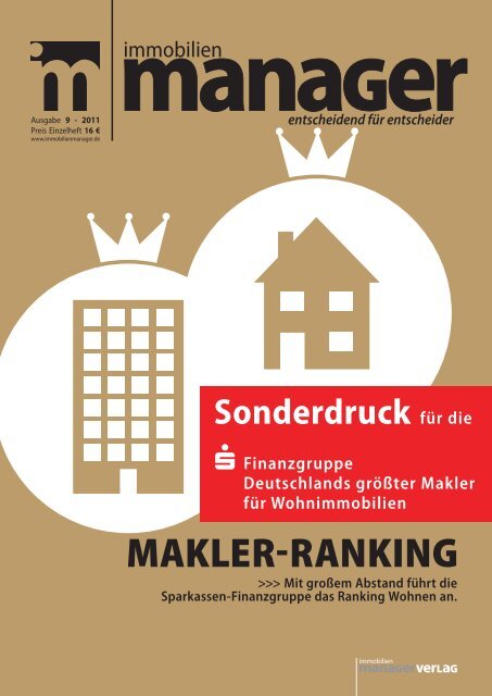 Makler-Ranking Wohnimmobilien - Sparkassen Immobilien Freiburg