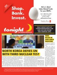 Shop. Bank. Invest. - tonight Newspaper