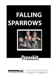 Falling Sparrows Press Kit - New Zealand Film Commission