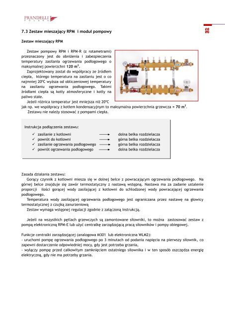 ogrzewanie podÅogowe - poradnik techniczny - Prandelli