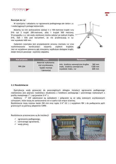 ogrzewanie podÅogowe - poradnik techniczny - Prandelli