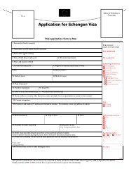 Application for Schengen Visa - CWT Visa - Login