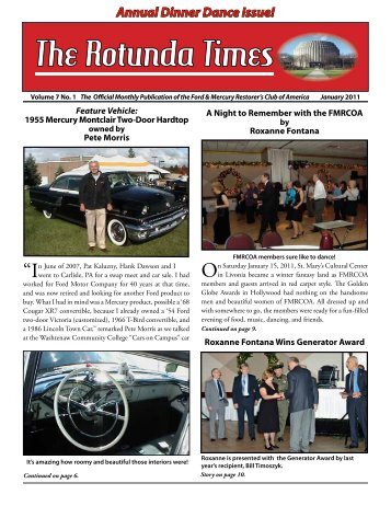 The Rotunda Times - Ford & Mercury Restorers Club of America