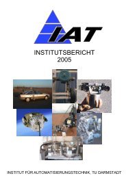 INSTITUTSBERICHT 2005 - rtm - Technische Universität Darmstadt